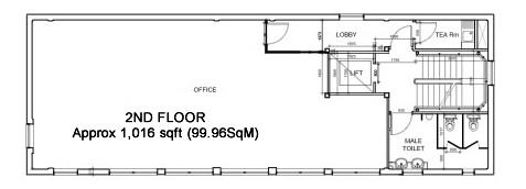 1 St James Road, Brentwood - 2nd Floor Plan