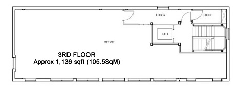 1 St James Road, Brentwood - 3rd Floor Plan