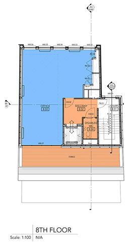 19 Great Winchester Street, Eighth Floor Plan
