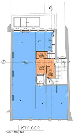 19 Great Winchester Street, FIrst Floor Plan